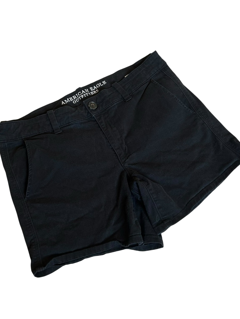 Black American Eagle Outfitters Shorts Casual Stretch Style Woman’s Size 10 Fit!